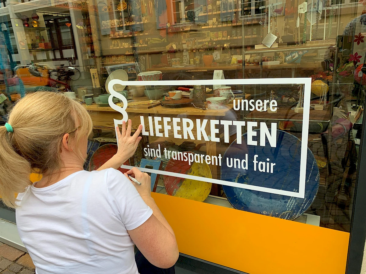 Faire Lieferketten sind transparent