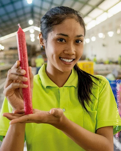 Fair Trade Kerzen von Wax Industri aus Indonesien