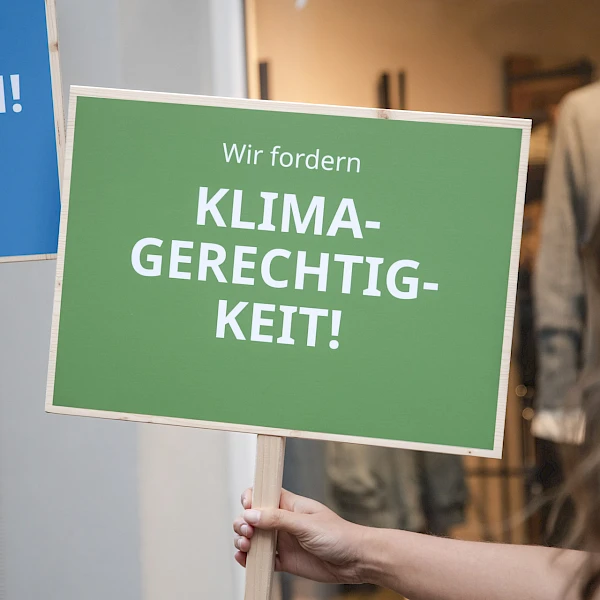 Weltläden setzen sich für Klimagerechtigkeit ein