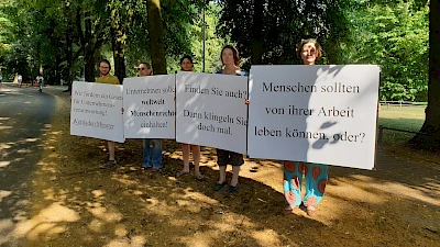 Weltläden für ein starkes Lieferkettengesetz