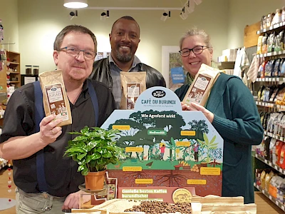 Fair Trade Kaffee im Weltladen